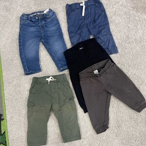 Baby boys size 9-12 pants bundle